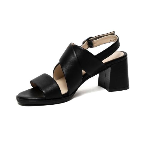 LEATHER WOMEN SANDALS-3Y2CS32290