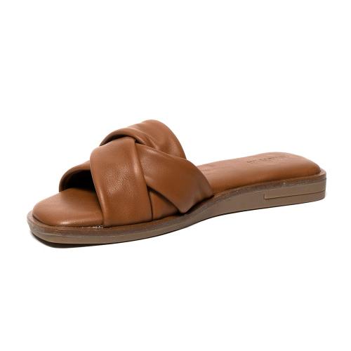 LEATHER WOMEN SLIPPERS-3Y2CT32473