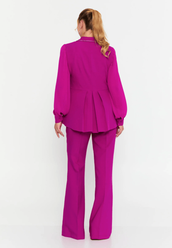 Long Sleeve Plus Size Suit GRF1089