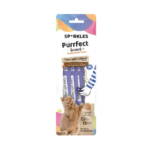Sparkles - Rewards of tuna and salmon and sweet po...