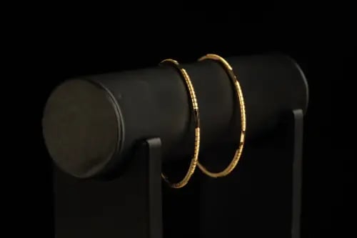 Wide earrings 5.9 grams