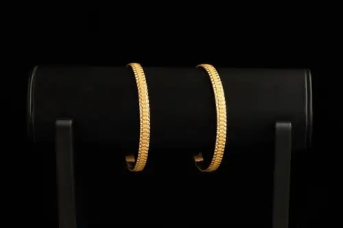 Wide earrings 9.7 grams
