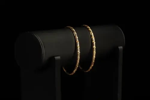 Wide earrings 6.7 grams