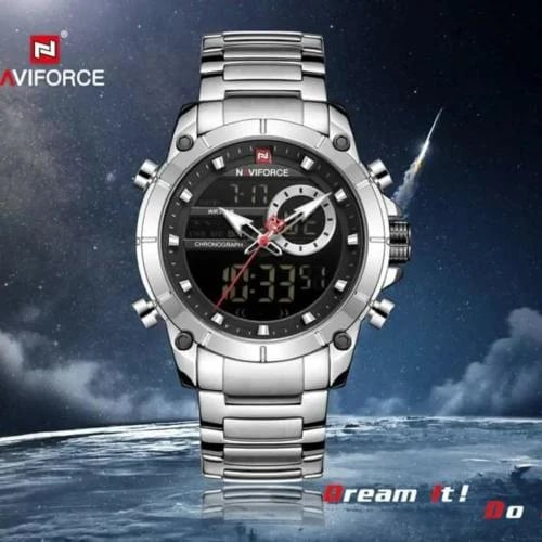 Men's watch — multicolor design