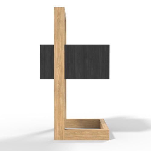 طاولة غرفة نوم (كمودينا)خشبية بالكامل تصميم خاص