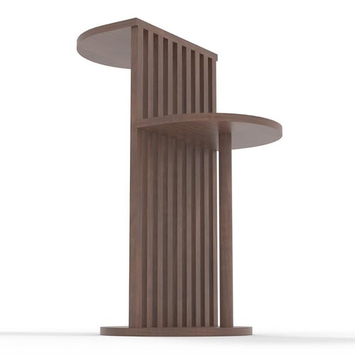 طاولة قهوه خشب بالكامل