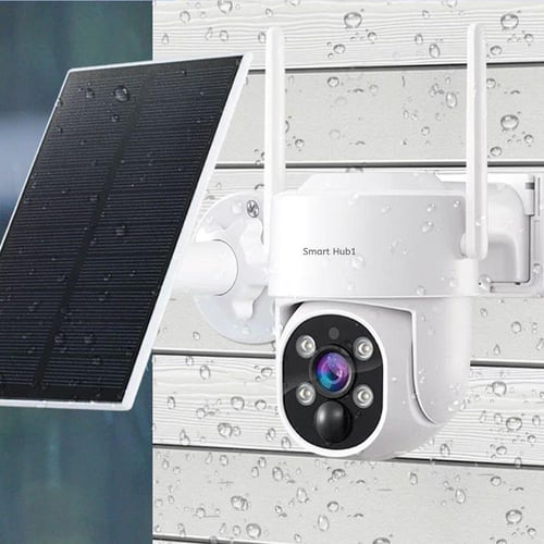 نظام كاميرات مراقبة متحركة خارجية - 4 كاميرات 4 مي...