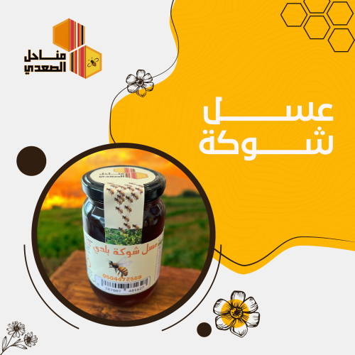 عسل شوكة وزن 500 جم