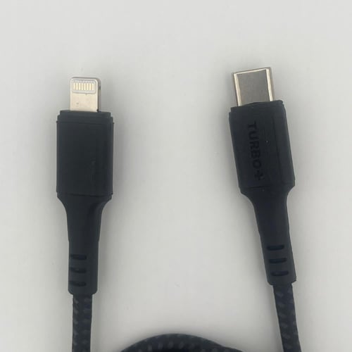 كيبل Turbo+ تايب سي إلى لايتنينج 1.2م