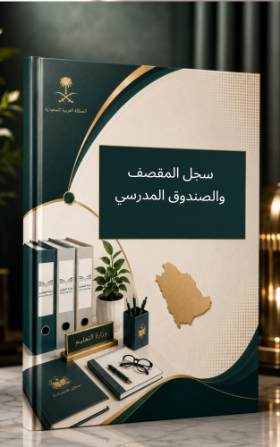 سجل المقصف والصندوق المدرسي