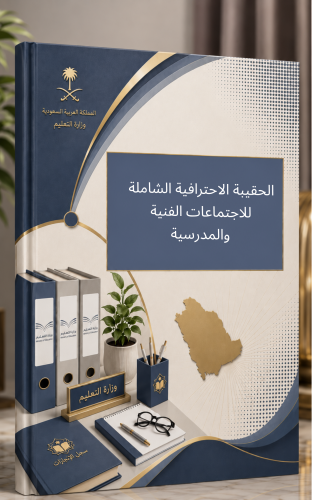 الحقيبة الاحترافية الشاملة للاجتماعات الفنية والمد...