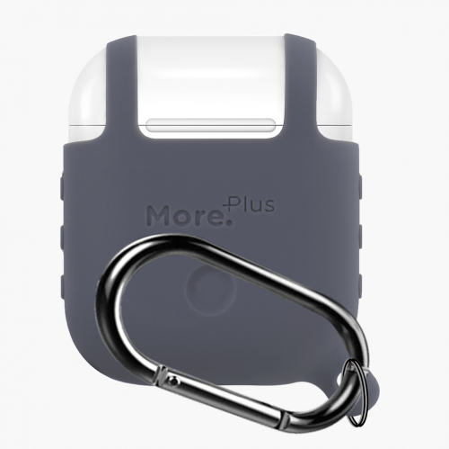 موربلس غلاف سماعة ابل رمادي