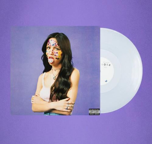 SOUR clear crystal vellum vinyl