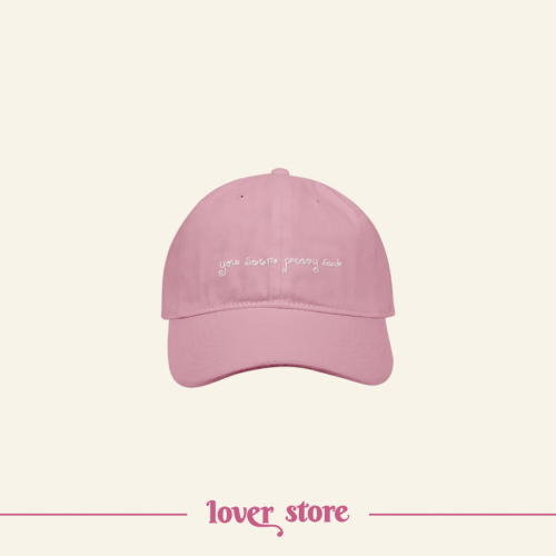 girl in love embroidered hat