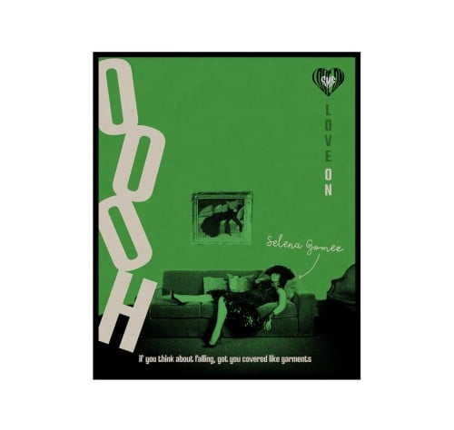 FRAMED LOVE ON POSTER 2