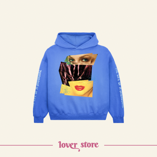 THE LIFE OF A SHOWGIRL VIOLET BLUE HOODIE