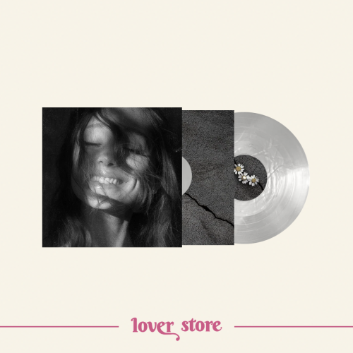 petal translucent pearly white Vinyl
