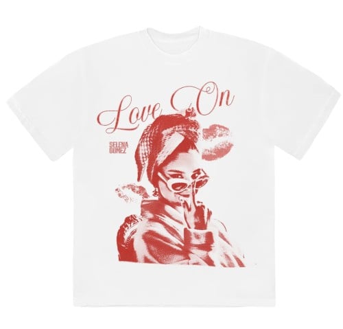 LOVE ON GRAPHIC T-SHIRT