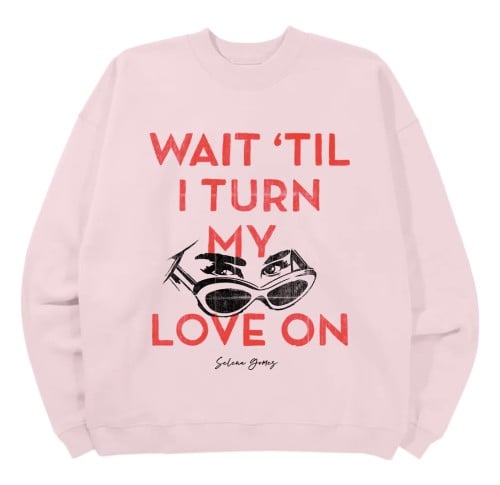 TURN MY LOVE ON CREWNECK