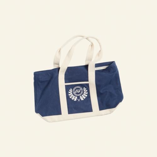 TS CREST WASHED NAVY BEACH BAG
