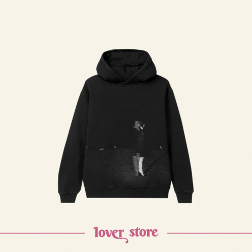 bunnies hoodie (black)