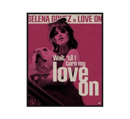 FRAMED LOVE ON POSTER 1