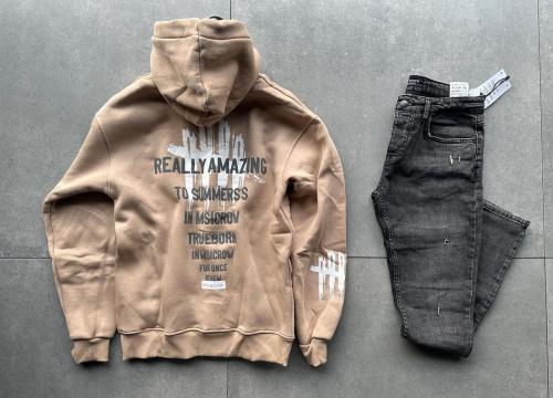 طقم بلوفر + بنطلون مقاس سمول