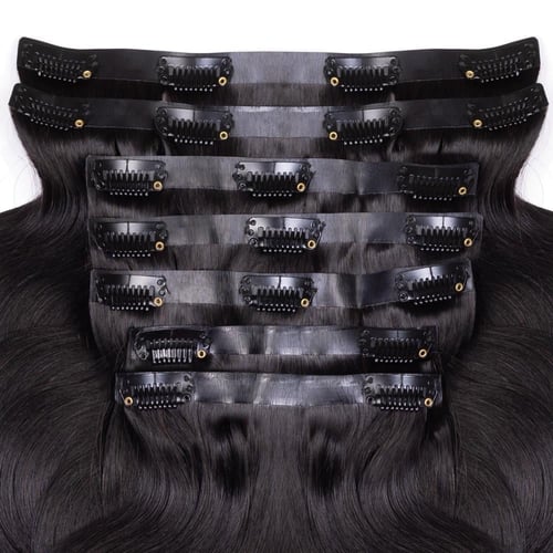 كلبس مطور اسود طبيعي ويفي