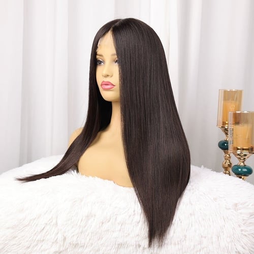 باروكة اسود طبيعي استريت