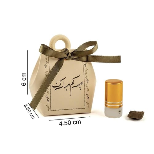 توزيعات العيد ميني عود بأوراق الشجر ( 6 قطع)