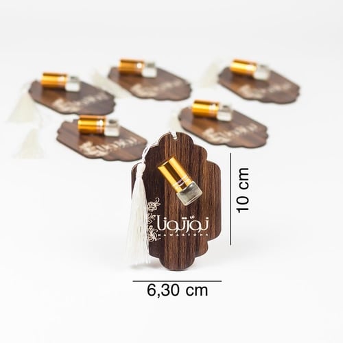 توزيعات نورتونا خشبية (6 قطع)