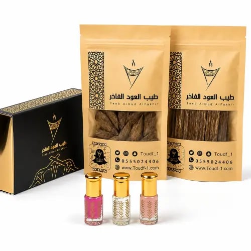 Luxury oud and musk offer