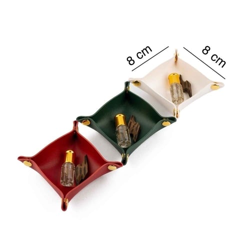 توزيعات عود جلد ملون أنيق - 3 قطع