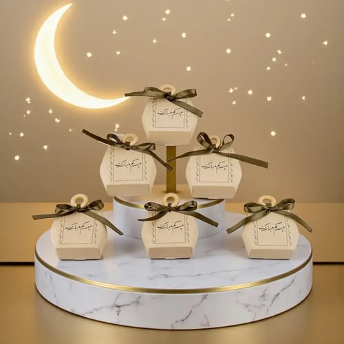 توزيعات العيد ميني عود بأوراق الشجر ( 6 قطع)