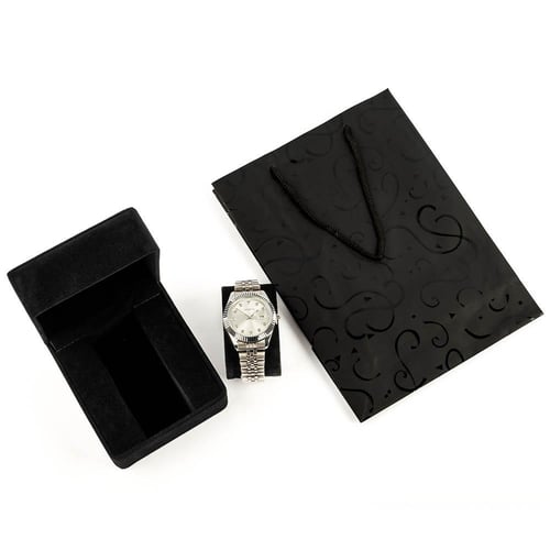 توزيعات العيد عود مع ساعة وسبحة فضية