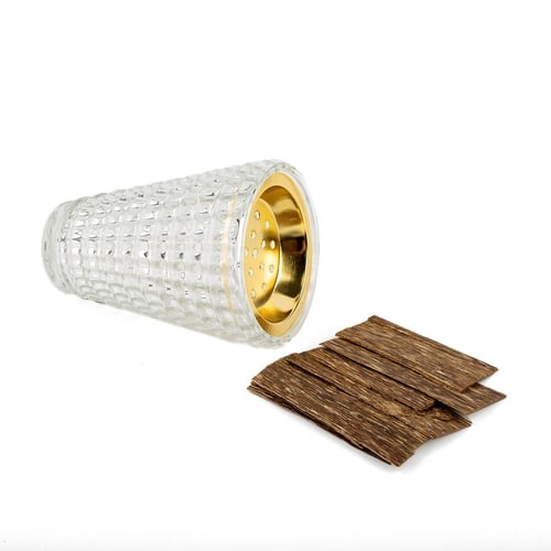 عرض مبخرة كريستال مع عود فاخر