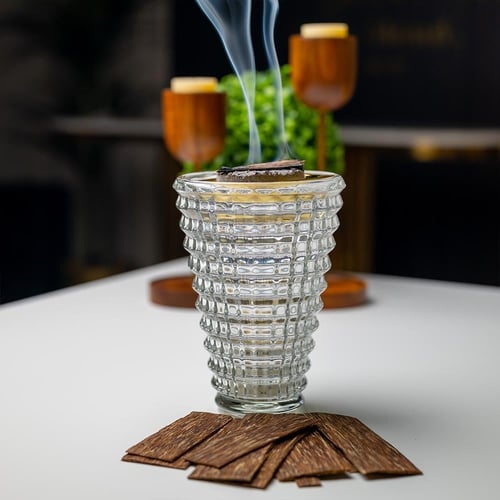 عرض مبخرة كريستال مع عود فاخر