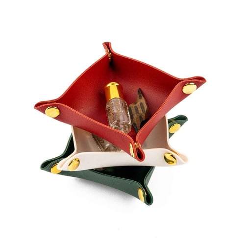 توزيعات عود جلد ملون أنيق - 3 قطع