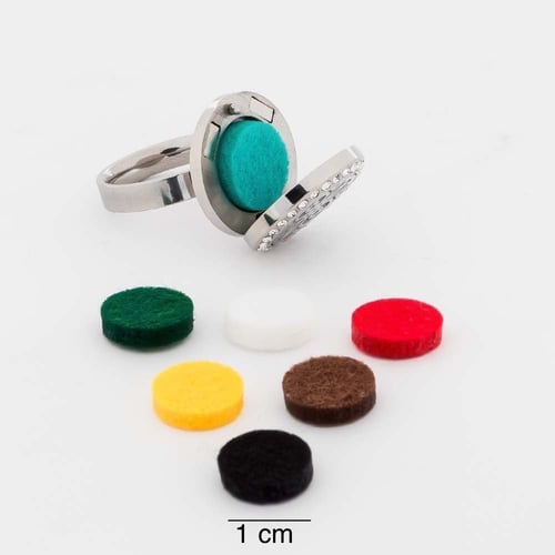 طقم دهن العود لون فضي