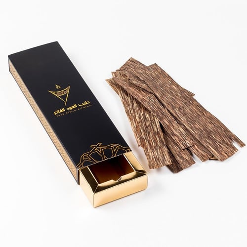 عرض رقائق عود مع بوكس عطري فاخر