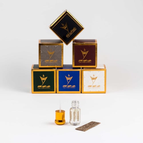 توزيعات عود بوكس ملون فاخر للمناسبات ( 6 قطع )