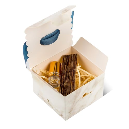 توزيعات مواليد بوكس سماوي بعود فاخر