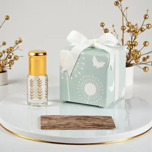 توزيعات عود بوكس الفراشة البيضاء (6 قطع)