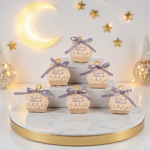 توزيعات العيد ميني عود بزهور ( 6 قطع )