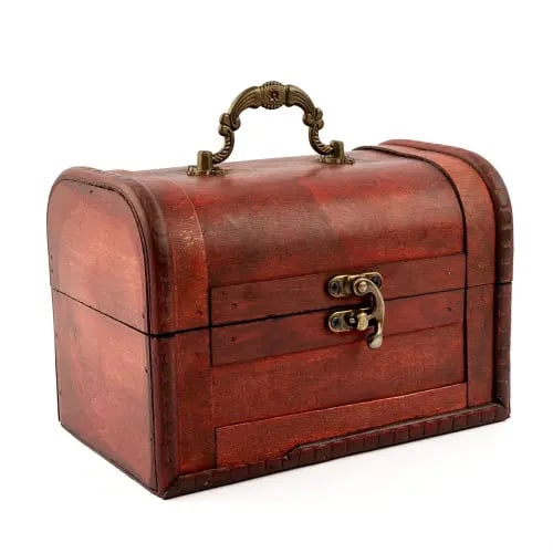 Wood incense box, price per kilogram (empty), brown color