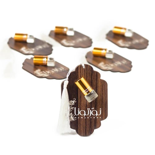 توزيعات نورتونا خشبية (6 قطع)