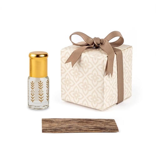 توزيعات عود – بوكس مزخرف بيج (6 قطع)