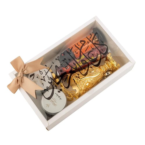 عرض العيد بوكس عود فاخر متكامل ذهبي