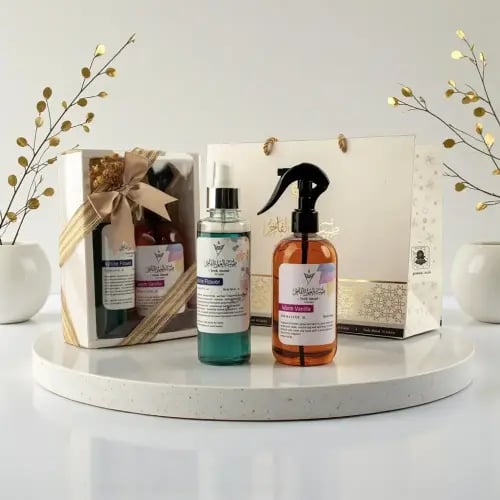 عرض الأنوثة والفخامة معطر جسم نسائي مع معطر فانيلا...