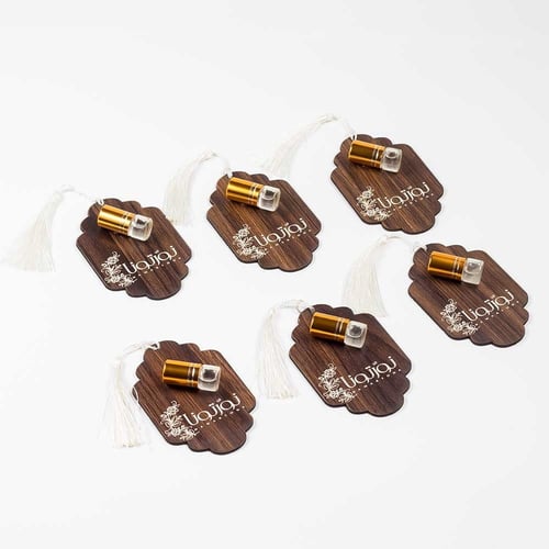 توزيعات نورتونا خشبية (6 قطع)